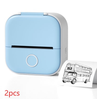 Mini imprimante thermique portable Bluetooth et étiquettes