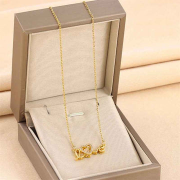 women fashion necklace titanium steel elegant accessory