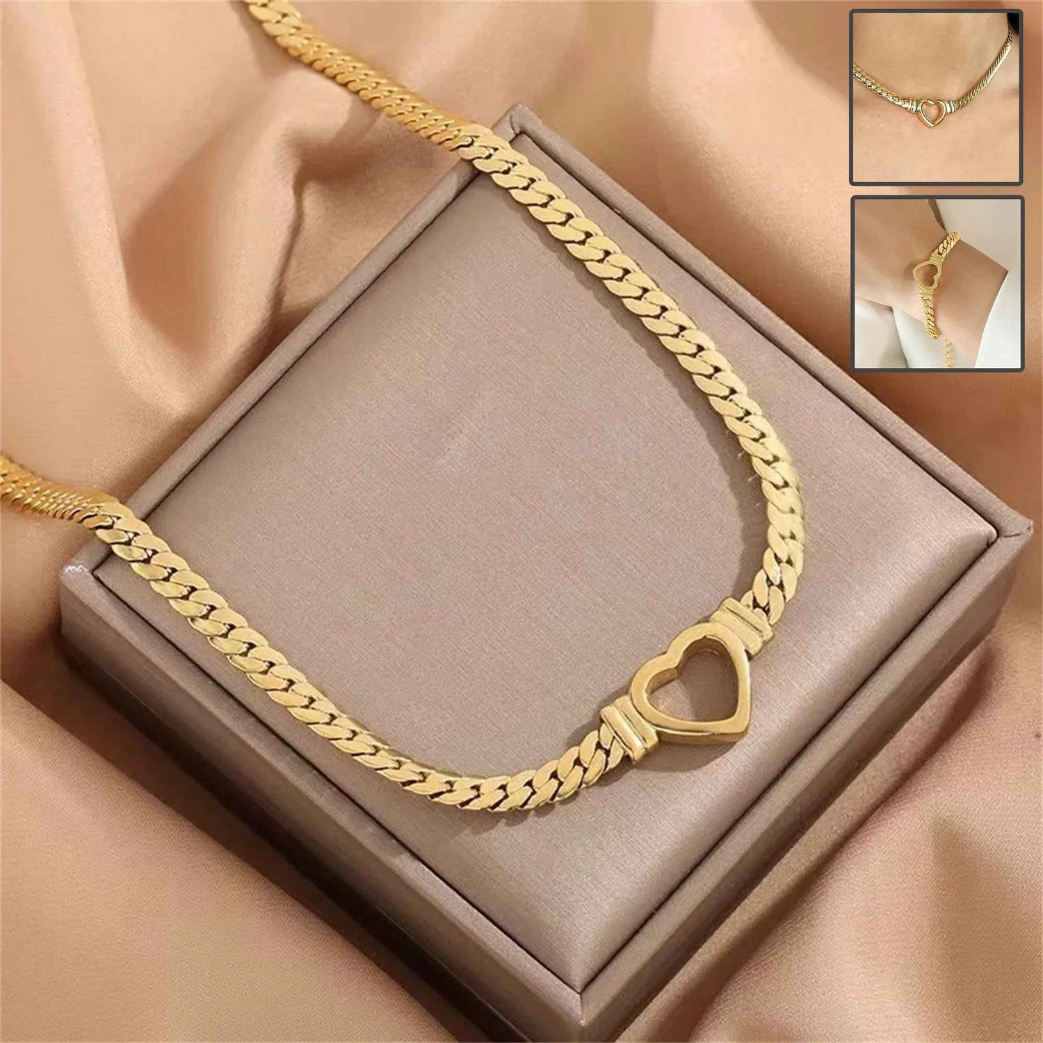 personalized jewelry set necklace bracelet titanium women
