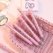Stylo Gel Kawaii Pêche Papeterie Coréenne