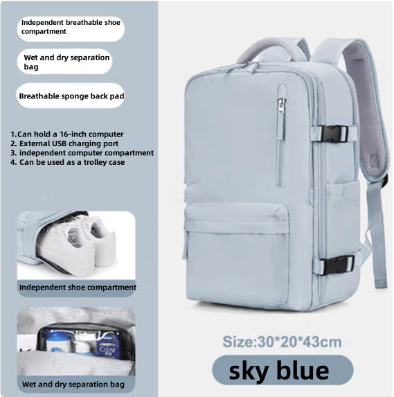 Sac à dos voyage grande capacité étudiant