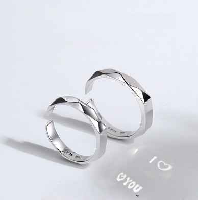 hidden love silver ring elegant romantic jewelry