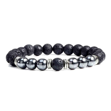 Bracelet Homme Pierre Naturelle 8mm - Bijou Tendance Unisexe en Perles - TharryStore