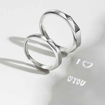 hidden love silver ring elegant romantic jewelry