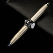 Stylo LED multifonction créatif stylo à bille gyroscopique anti-stress pour bureau & école