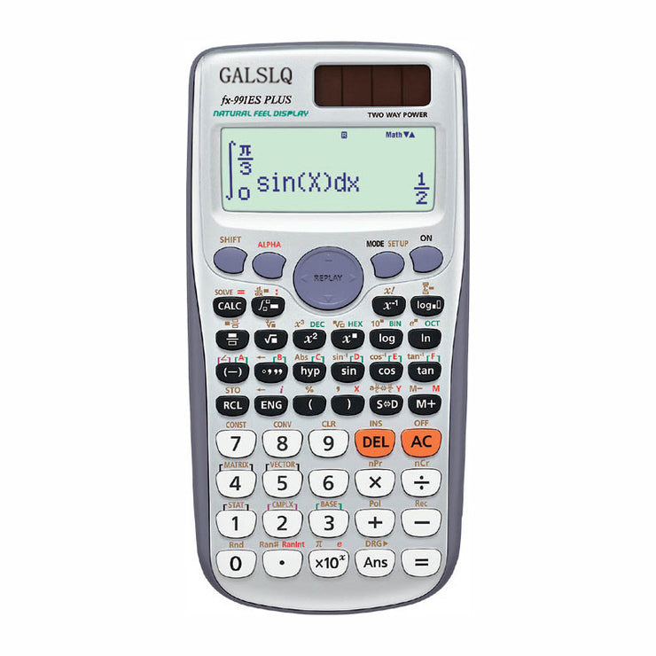 Calculatrice Scientifique 991ES Plus Fonction Complète pour Étudiants