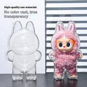 Coque protectrice transparente assis/debout, anti-poussière