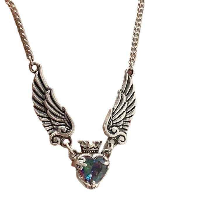 dark style necklace women vintage gothic jewelry pendant