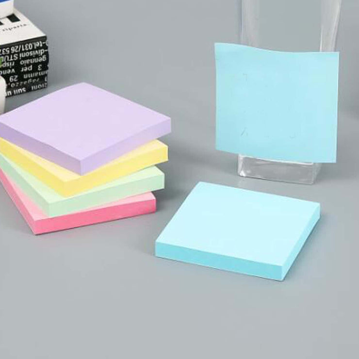 Notes autocollantes colorées et fluorescentes
