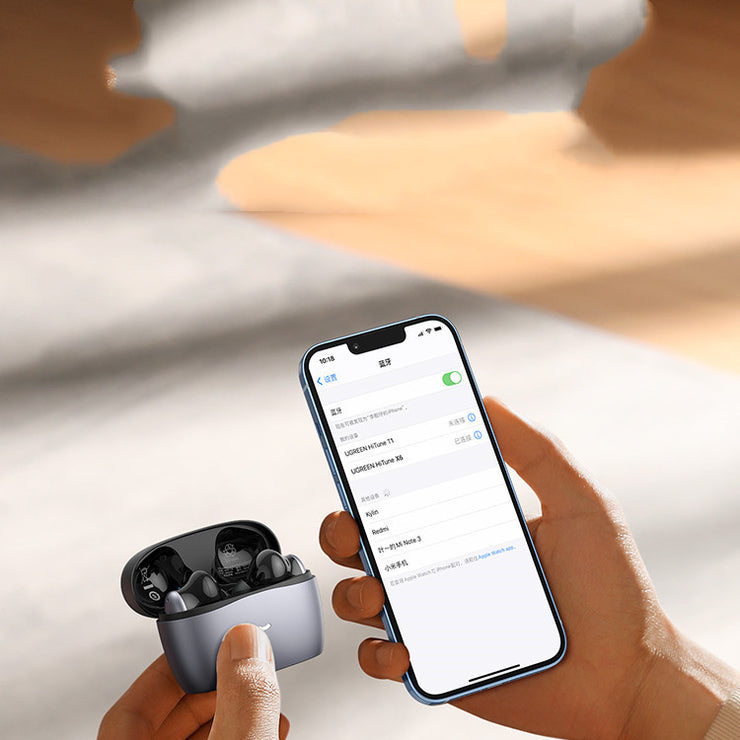 Écouteurs Bluetooth à Réduction de Bruit Active