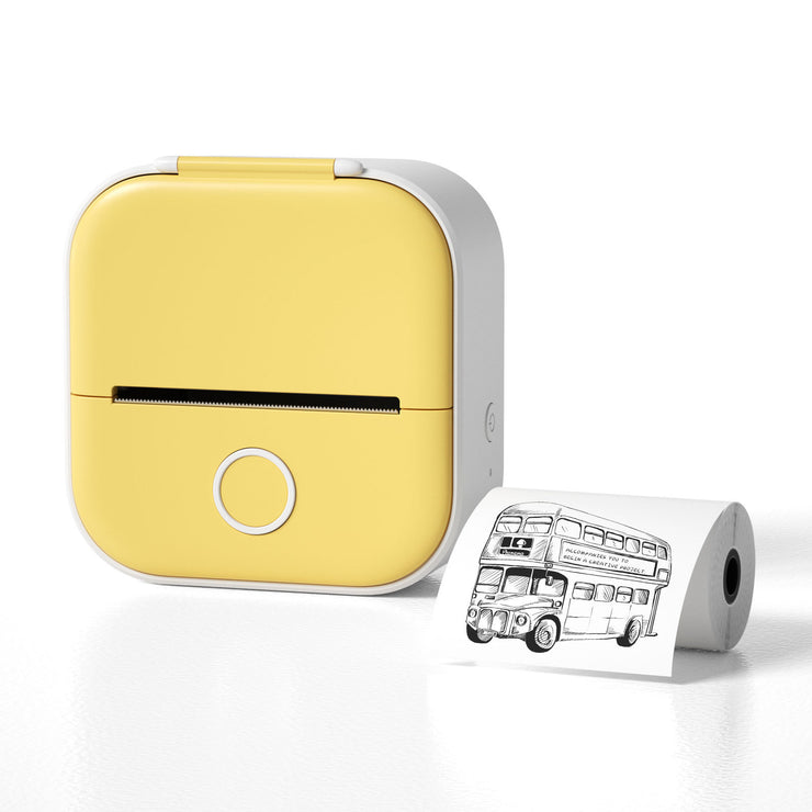 Mini imprimante thermique portable Bluetooth et étiquettes