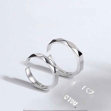 hidden love silver ring elegant romantic jewelry