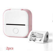 Mini imprimante thermique portable Bluetooth et étiquettes