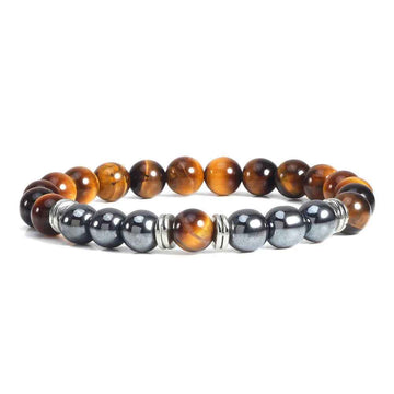 natural stone bracelet 8mm beaded unisex fashion jewelry