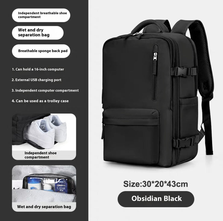 Sac à dos voyage grande capacité étudiant