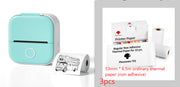 Mini imprimante thermique portable Bluetooth et étiquettes
