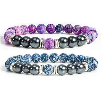 natural stone bracelet 8mm beaded unisex fashion jewelry
