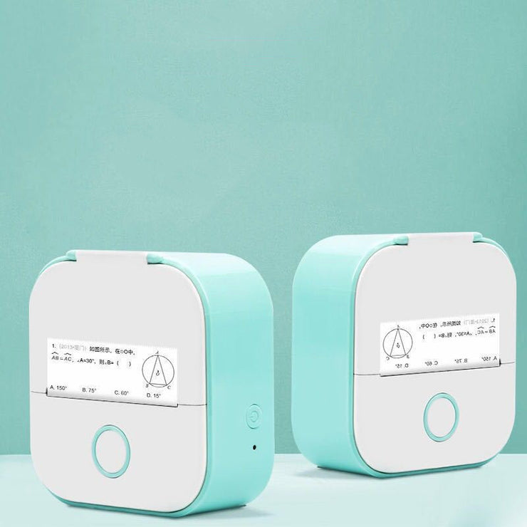 Mini imprimante thermique portable Bluetooth et étiquettes